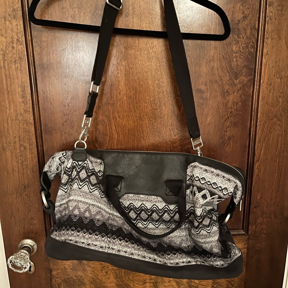 TOMS duffle bag.
